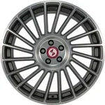 Eta Beta Venti-R Antracite Matt Full Polish Alufelge 19 Zoll ET45 5x108 ML78,1