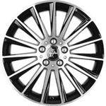 Keskin KT18 Turbo Black Front Polish Alufelge 17 Zoll ET48 5x112 ML66,6