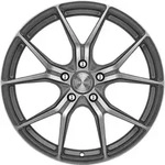 Barracuda Inferno Higloss-Gunmetal-Polished Alufelge 19 Zoll ET40 5x120 ML72,6