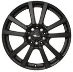 RC-Design RC25T Schwarz Klar Matt Alufelge 16 Zoll ET60 5x160 ML65,1