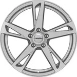 Carmani 16 Anton Kristallsilber Alufelge 16 Zoll ET38 5x112 ML66,6