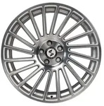 Eta Beta Venti-R Silver Matt Full Polish Alufelge 20 Zoll ET45 5x108 ML78,1