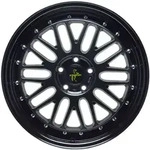 Keskin KT22 Retro Matt Black Painted Alufelge 19 Zoll ET30 5x100 ML57,1