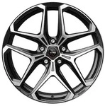 Momo RF-04 Matt Black Polished Alufelge 20 Zoll ET26 5x112 ML66,6