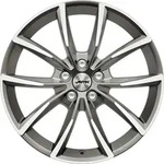 Autec Astana Titansilber Poliert Alufelge 19 Zoll ET47 5x114,3 ML67,1