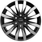 Borbet CW6 Black Polished Matt Alufelge 16 Zoll ET54 6x130 ML84,1