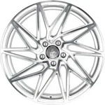 Keskin KT20 Future Silver Front Polish Alufelge 19 Zoll ET45 5x112 ML72,6