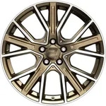 2DRV WH34 Bronze Matt Hochglanzpoliert Alufelge 20 Zoll ET21 5x112 ML66,6