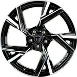 Tomason AR1 Black Diamond Polished Alufelge 19 Zoll ET45 5x114,3 ML72,6