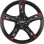 Ronal R62 Red Jetblack Red Alufelge 19 Zoll ET45 5x112 ML76