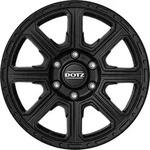 Dotz Kalahari Black Matt Alufelge 16 Zoll ET24 6x139,7 ML93,1