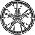 Avus AF 18 Matt Anthracite Polished Alufelge 19 Zoll ET30 5x112 ML66,6
