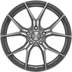 Barracuda Inferno Higloss-Gunmetal-Polished Alufelge 19 Zoll ET45 5x114,3 ML73,1