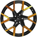 Barracuda Tzunamee Evo Black Gloss Flashgold Alufelge 18 Zoll ET40 5x114,3 ML73,1