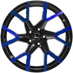 Barracuda Tzunamee Evo Black Gloss Flashblue Alufelge 18 Zoll ET40 5x114,3...