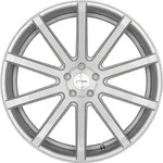 Corspeed Deville Silver-brushed-Surface Alufelge 19 Zoll ET35 5x112 ML57,1