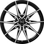 Brock B42 Schwarz Glanz Vollpoliert Alufelge 20 Zoll ET35 5x120 ML72,6