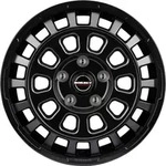 Borbet CW7 Black Matt Alufelge 18 Zoll ET53 5x118 ML71,1
