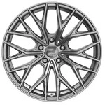 2DRV WH37 Daytona Grau Lackiert Alufelge 19 Zoll ET40 5x108 ML72,6