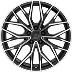 2DRV WH37 Schwarz Hochglanzpoliert Alufelge 19 Zoll ET26 5x112 ML66,6