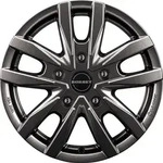 Borbet CW5 Mistral Anthracite Glossy Alufelge 16 Zoll ET68 5x130 ML78,1