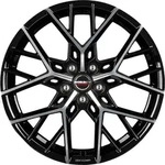 Borbet BY Black Polished Glossy Alufelge 18 Zoll ET30 5x112 ML66,6