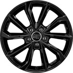 MSW 42 Gloss Black Alufelge 17 Zoll ET27 5x112 ML73,1