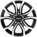 Dezent TV dark Black Polished Alufelge 19 Zoll ET43 5x112 ML57,1