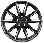 Borbet LX19 Black Matt Silver Spoke Rim Alufelge 19 Zoll ET44 5x112 ML66,5