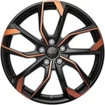 RC-Design RC34 Black Orange Matt Alufelge 19 Zoll ET50 5x112 ML57,1