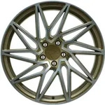 Keskin KT20 Future Bronze Front Polish Alufelge 19 Zoll ET45 5x112 ML72,6
