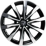 Tomason TN28 Black Polished Alufelge 18 Zoll ET45 5x108 ML72,6