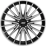 AEZ Berlin dark Black Polished Alufelge 19 Zoll ET40 5x112 ML66,6