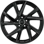 MSW 80/5 Gloss Black Alufelge 16 Zoll ET40 5x100 ML57,06