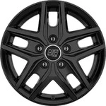 MSW 40 Van Gloss Black Alufelge 16 Zoll ET50 5x112 ML66,46
