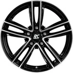 RC-Design RC27 Schwarz Glanz Vollpoliert Alufelge 17 Zoll ET45 5x114,3 ML72,6