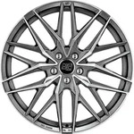MSW 50 Gun Metal Poliert Alufelge 18 Zoll ET48 5x112 ML73,1