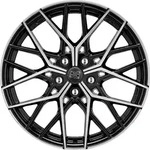 MSW 74 Gloss Black Full Polished Alufelge 18 Zoll ET45 5x120 ML72,56