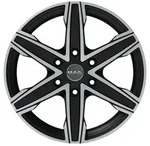 MAK King 6 Ice Black Alufelge 16 Zoll ET20 6x139,7 ML106,1