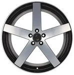 Eta Beta Uros Black Matt Full Polish Alufelge 19 Zoll ET45 5x130 ML71,6