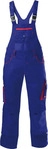 FORTIS H-Latzhose 24, Blue/red, Gr. 48