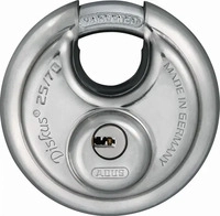 Abus Diskusschloss 25 / 70mm m.Wendeschl&uuml;ssel