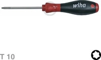Wiha 01290, Wiha Torx-Schraubendreher SoftFinish 362, T10, 80 mm