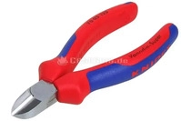 Knipex 70 05 125, Knipex Seitenschneider, verchromt, mit Mehrkomponentenh&uuml;lle, 125