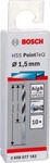 Bosch 2 608 577 183, Bosch Metallspiralbohrer HSS PointTeQ, DIN 338, 1,5 mm,