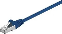 D&ouml;nges Patchkabel Cat. 5e 2xRJ45 F/UTP, 0,5 m, blau