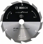 Bosch 2 608 837 675, BOSCH PRO Wood cordless Kreiss&auml;geblatt, 160 x 1,5 x 20 mm, T12
