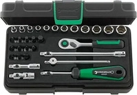 Stahlwille 96011182, Stahlwille 40/24/6QR Steckschl&uuml;ssel-Garnitur 1/4" Vierkant
