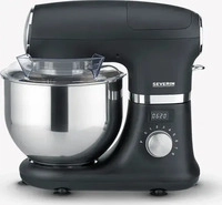 Severin K&uuml;chenmaschine 1.000W f&uuml;r 3kg Teig ohne Waage Severin