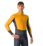 Castelli Perfetto Air Jacket Fahrradjacke Herren S vivid orange/dark gray